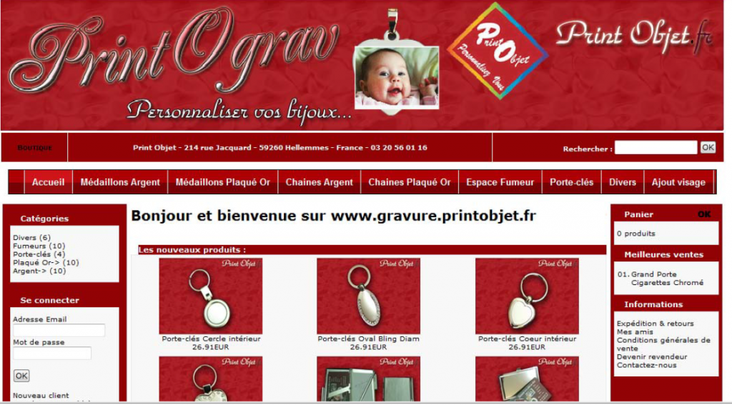 e-commerce : printobjet.fr