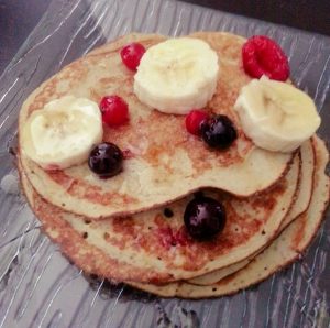 Maëlle Pariez - Pancake proteiné à la banane